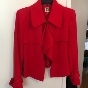 Women’s red jacket